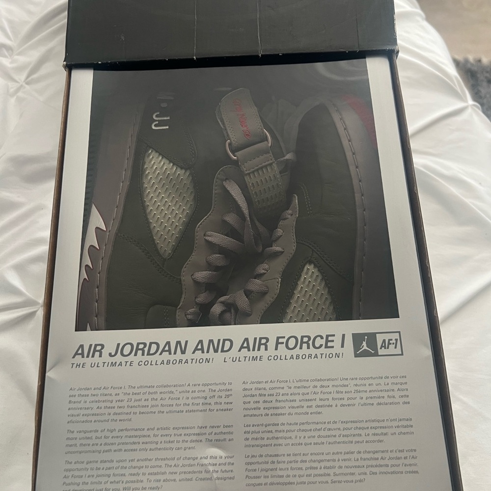 Air Jordan And Air Force I View 2
